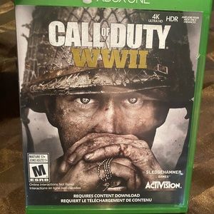Call of duty WW2  Xbox one